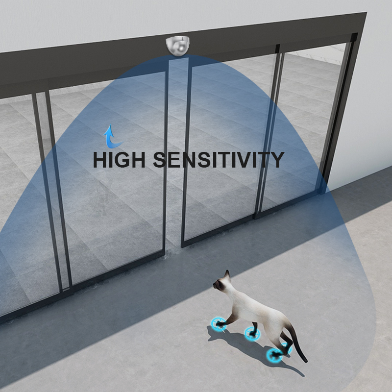 Détecteur de mouvement à micro-ondes pour porte coulissante automatique